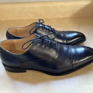 Mens Maison Forte Navy Oxford Shoe